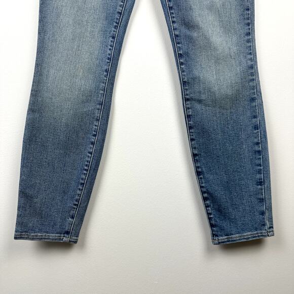 NEW L'AGENCE Margot High Rise Ankle Jeans Blanks Blue Denim Skinny US 25. - Picture 8 of 9
